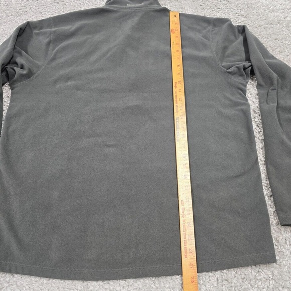 Eddie Bauer Sweater Mens XL Gray First Ascent Fleece Long Sleeve Pullover Hiking - Picture 8 of 10